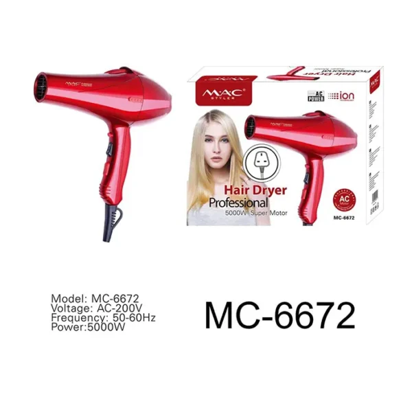 McStyler brand hair dryer