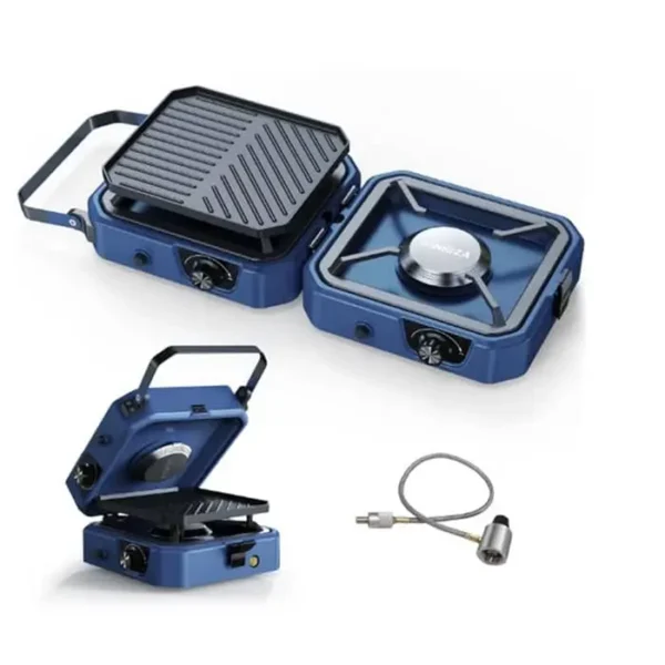 Dual purpose travel gas stove