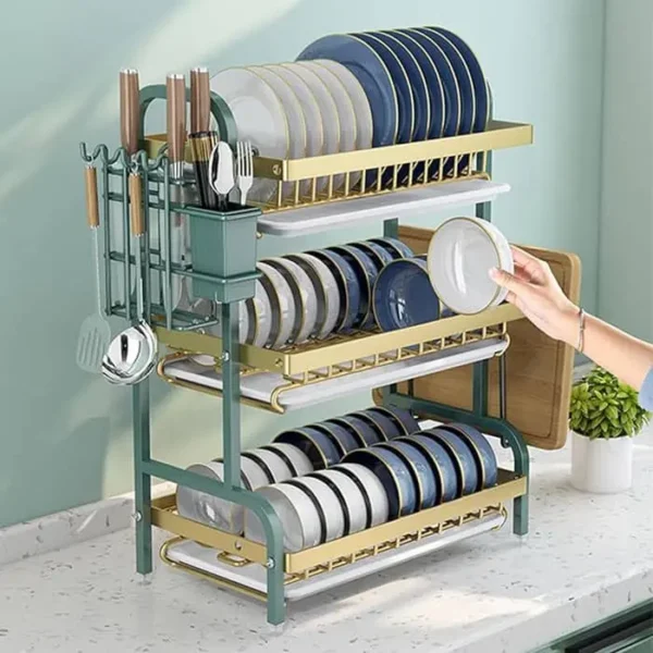 Bowl and dish drying rack