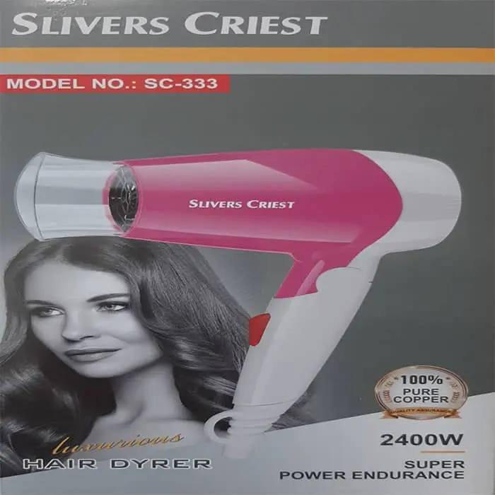 Travel hair dryer