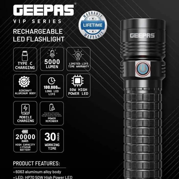 GPS flashlight